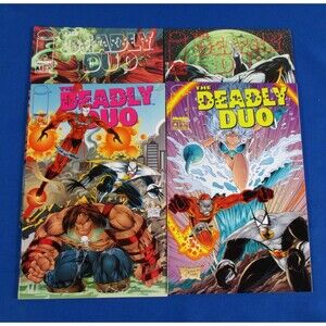 The Deadly Duo 1-4 Image Comics 1995 Complete Set Erik Larsen VF NM